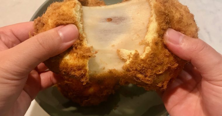 肉鬆麻薯小貝 | Meat Floss Mini Cake with Mochi