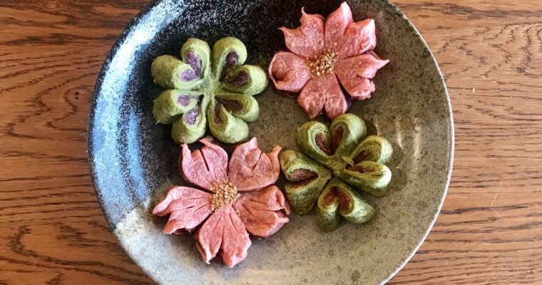 桃花酥&四葉草酥 | Peach Blossom Pastry & Lucky Clover Pastry
