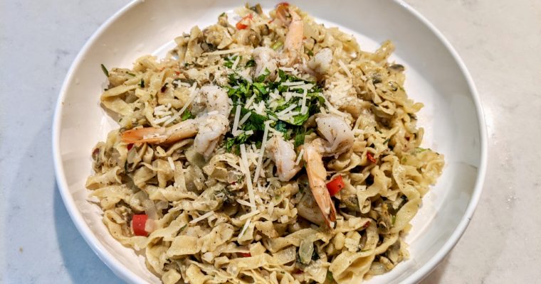 Seafood Pasta (handmade without machine)