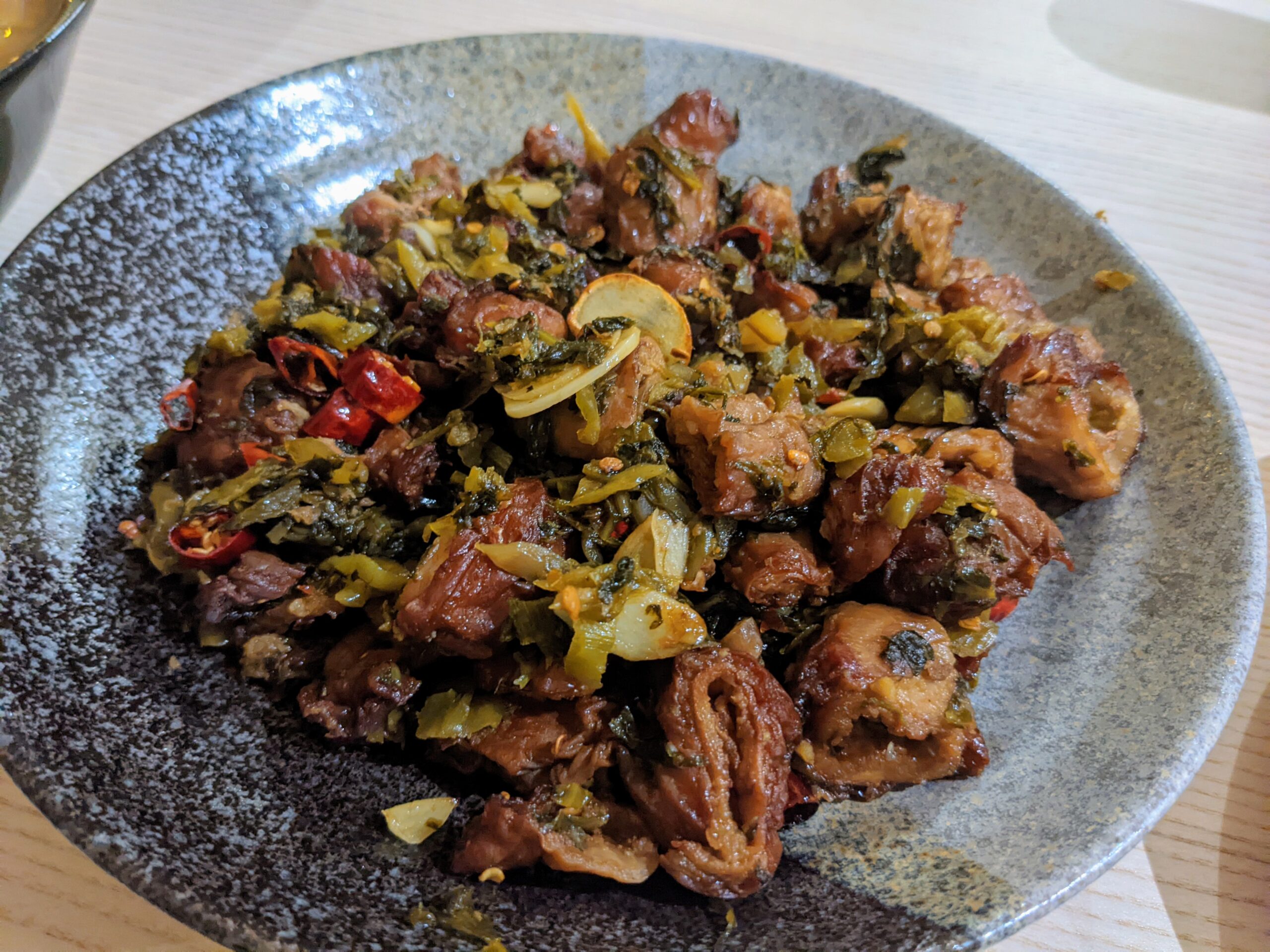 酸菜大肠 | Stir-Fried Intestines with Pickles