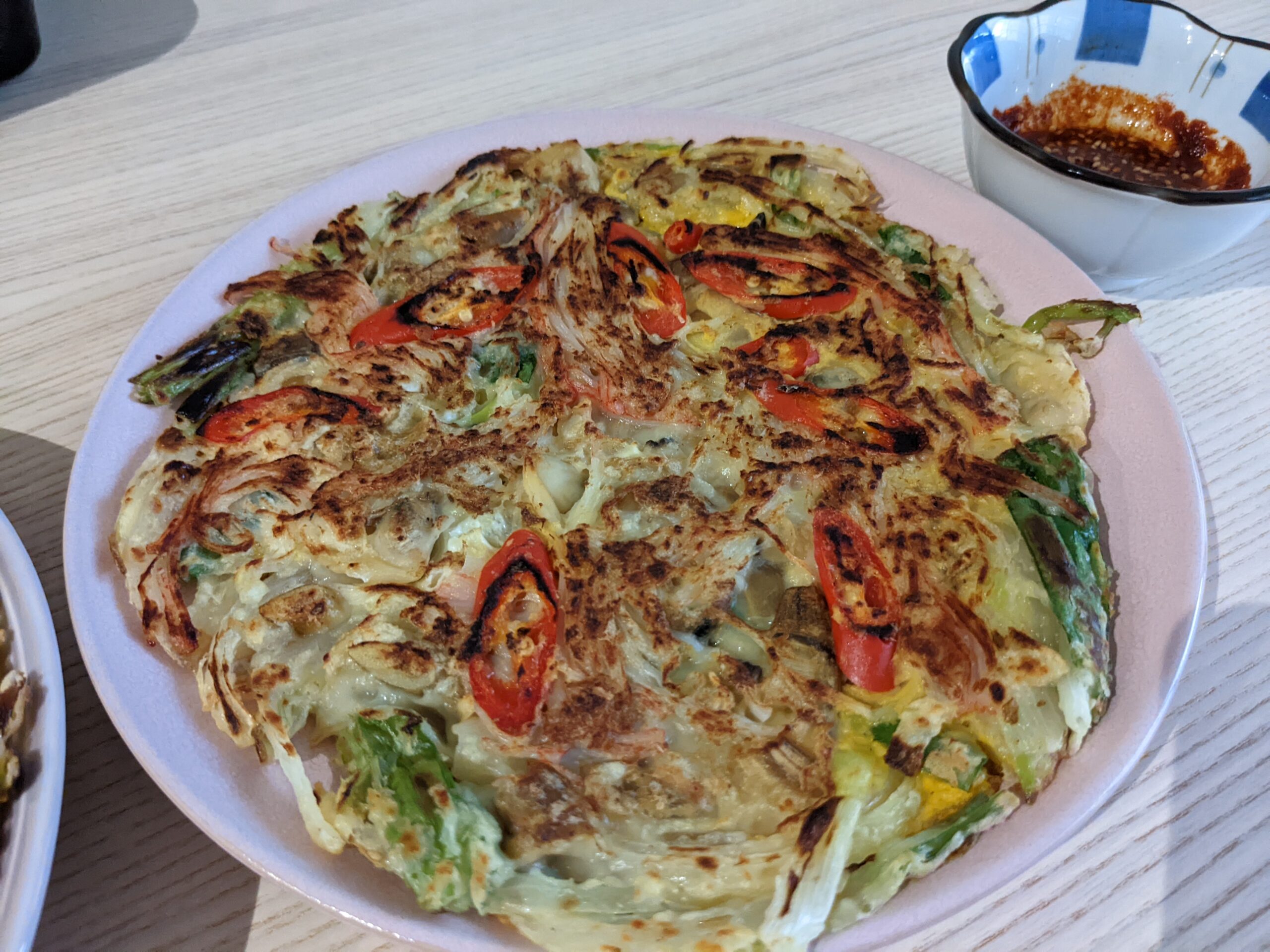 Haemul Pajeon | Korean Seafood Scallion Pancake