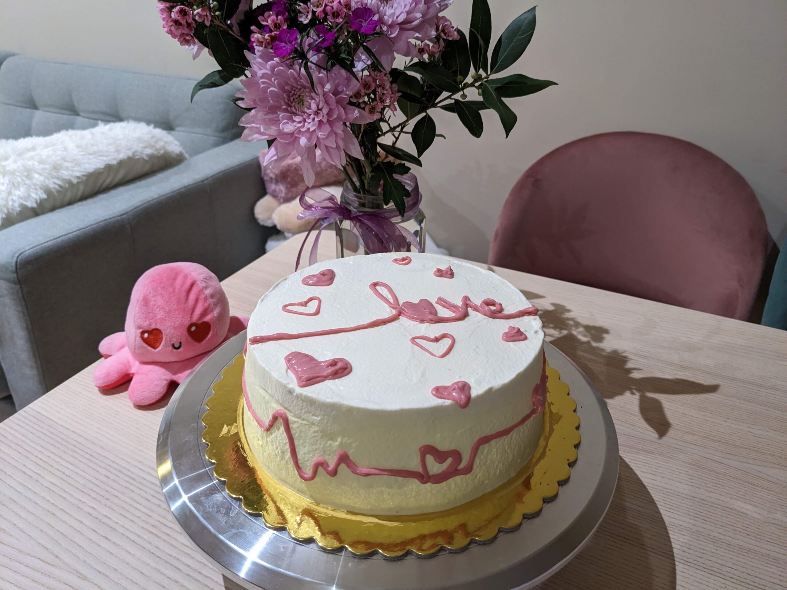 Passion Fruit/Pineapple Chiffon Cake