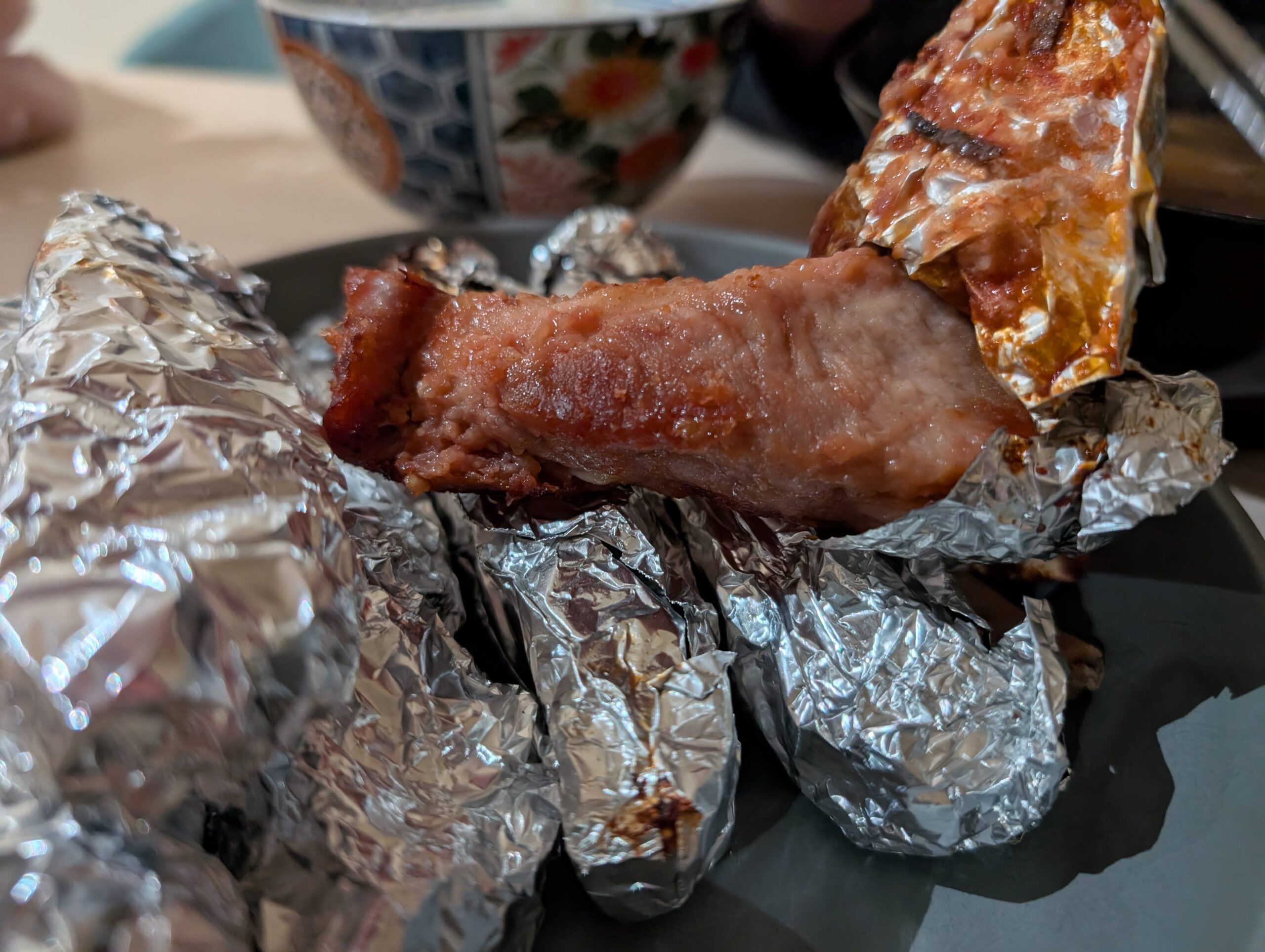 蒜香南乳纸包骨 | Paper-wrapped, Air-Fried Garlic & Fermented Bean Curd Ribs