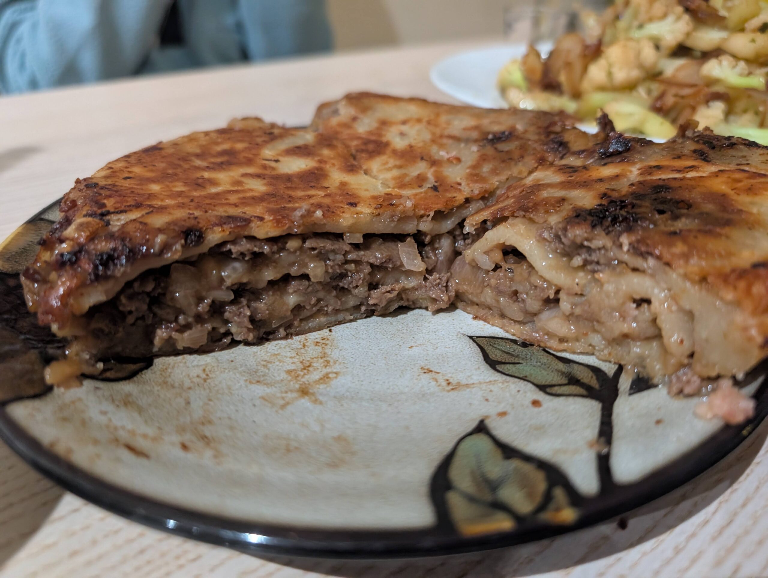 千层牛肉馅饼 | Crispy layered beef pancake (updated 2025)